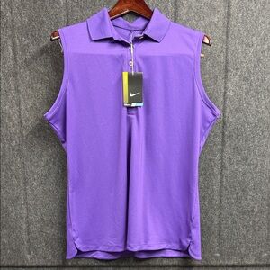Nike Women's Vibrant Purple Sleeveless Top